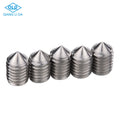 Stainless Steel Metric M8 Cone Point Grub Set Screw Bolt M6 M10 DIN 913 Standard Thread Hardware Accessories Hex Socket Set