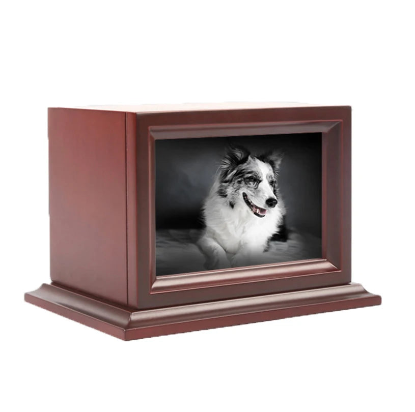 Pet Caskets Burial-Cremation Urns Professional Wooden Urns Wood Urn