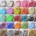 XULIN Wholesale 1.5mm 2mm 4mm 6mm 8mm 10mm Flat Back Pearls ABS Half Round Flat Back Pearls for Crafts
