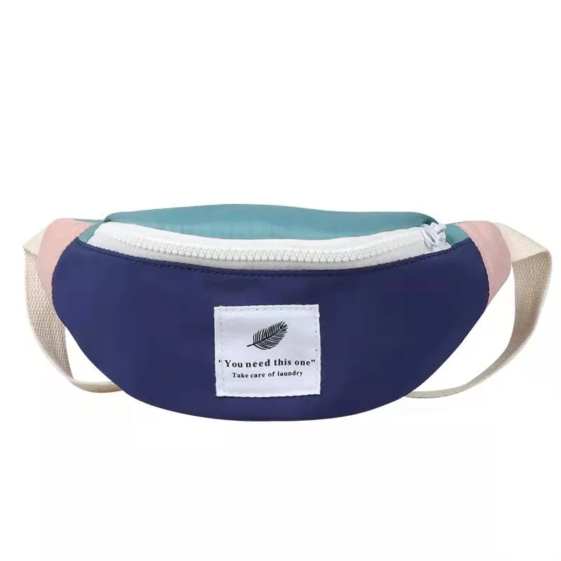 Custom logo Cute Fashion Waist Bags for Kids Fanny Pack Children Girls Boy Crossbody Fanny Pack Waist Bag for Kids