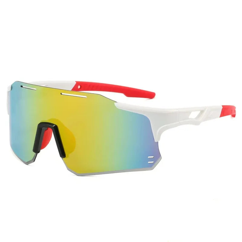 2024 New Large Outdoor Cat.3 UV400 Cycling Sunglasses for Men & Women Polarized Sports Glasses