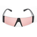 VIFF HP20057 Rimless One-piece Pink Lens Sunglasses