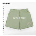 Custom Printed Logo Summer Breathable Sports 2 in 1 Workout Gym Basketball Men's Shorts