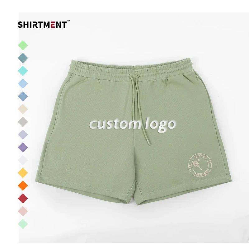 Custom Printed Logo Summer Breathable Sports 2 in 1 Workout Gym Basketball Men's Shorts