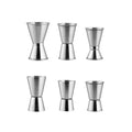 Hot Sell Mini Bartender Wine Measuring Cup Whiskey 20/40 Stainless Steel Rolling Bar Cocktail Jigger