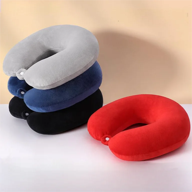 Amity Factory Wholesale Travel Pillows Comfortable Detachable Soft Foam with Memory Feature Decorative PP Cotton Filling