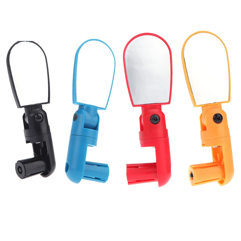 Glass Steel Mini Lightweight Adjustable Bicycle Rearview Mirror for MTB and Road Bikes