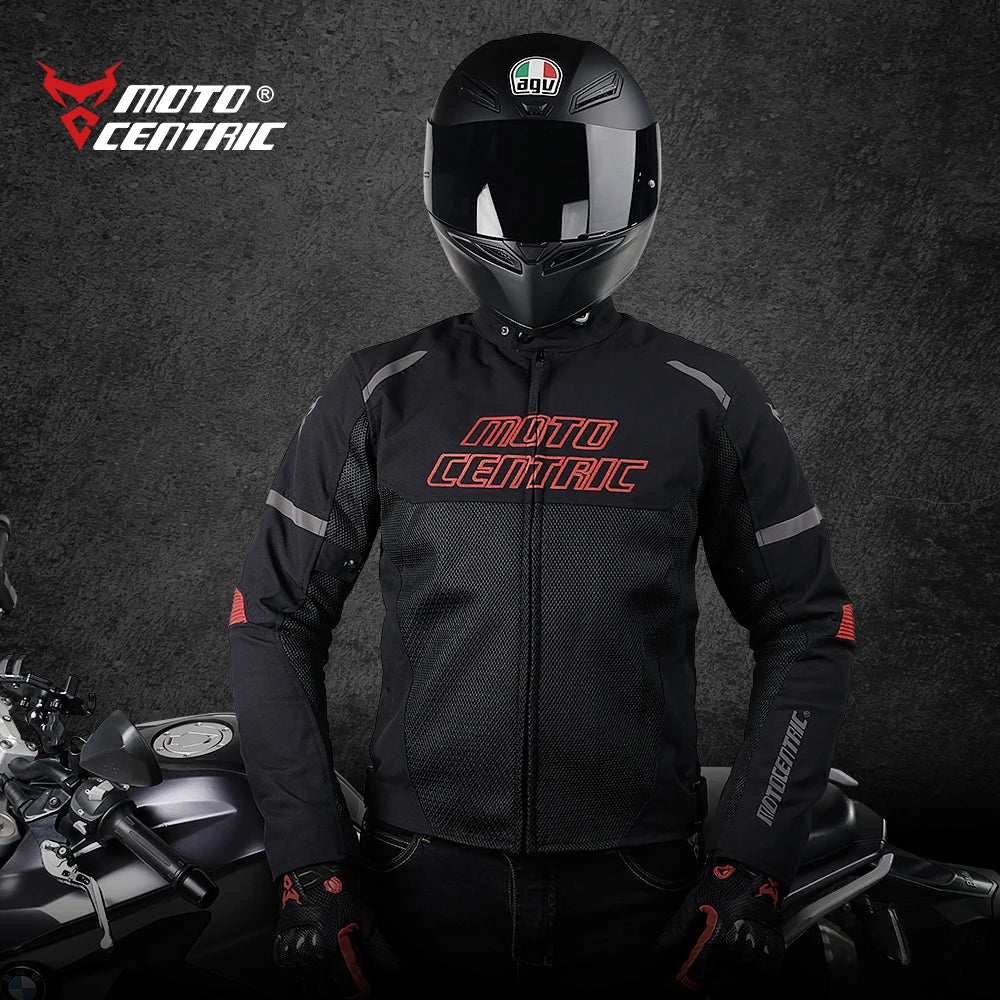 MOTOCENTRIC Waterproof Motorcycle Racing Suit for Adults Windproof Sport Bike Riding Jacket and Pant Outdoor Sports Gear