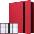 MIO Premium 9-Pocket Card Holder Binder Top Selling Red PP Album for TCG for MTG PTCG FFTCG