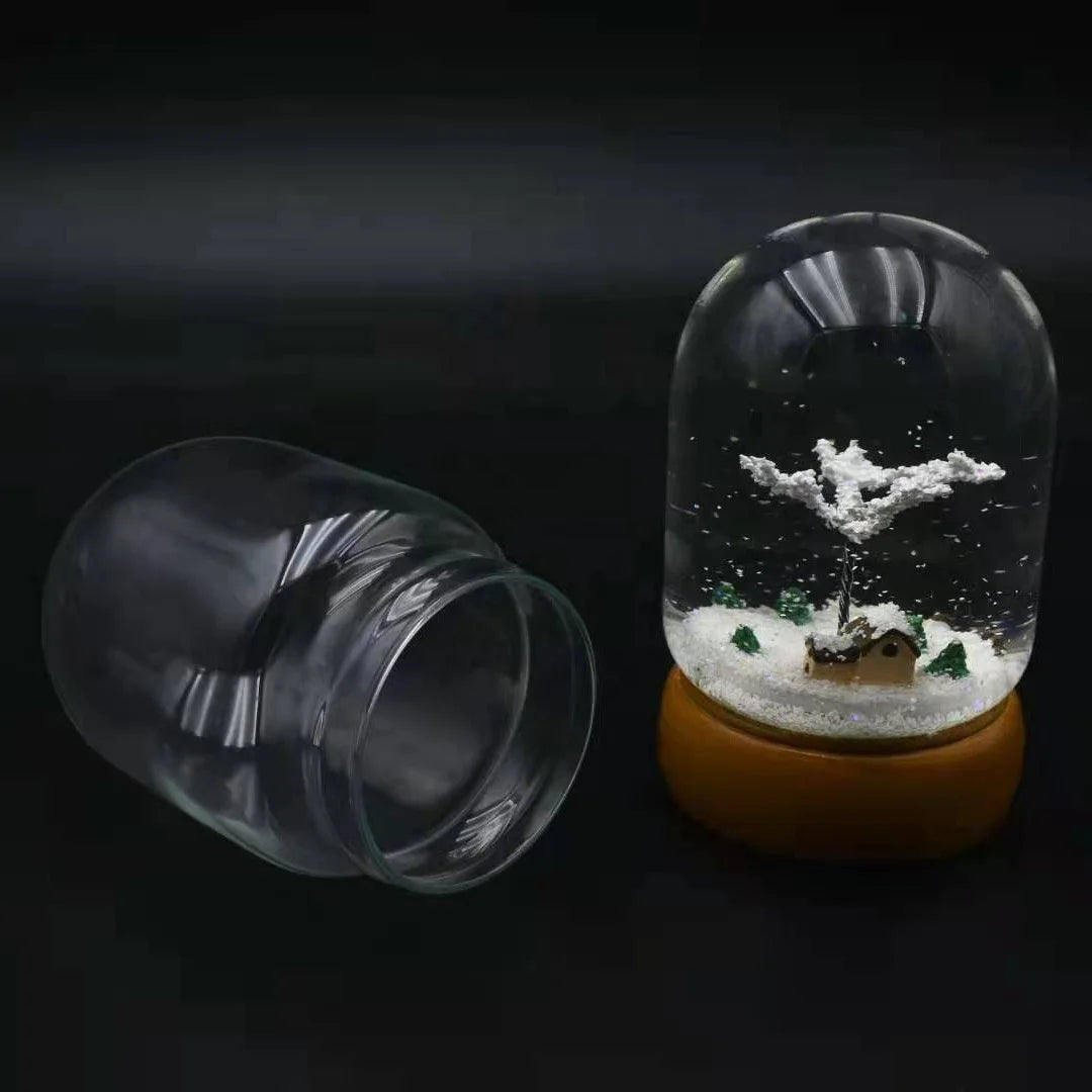 Resin Crafts HD Transparent Christmas Thickened Water Balloon Cover Glass Cover Empty Shell Water Balloon