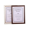 Customized Wholesale 6 Inch 7 Inch 8 Inch A4 Home Decoration Photo Frame Certificate Plastic Frame