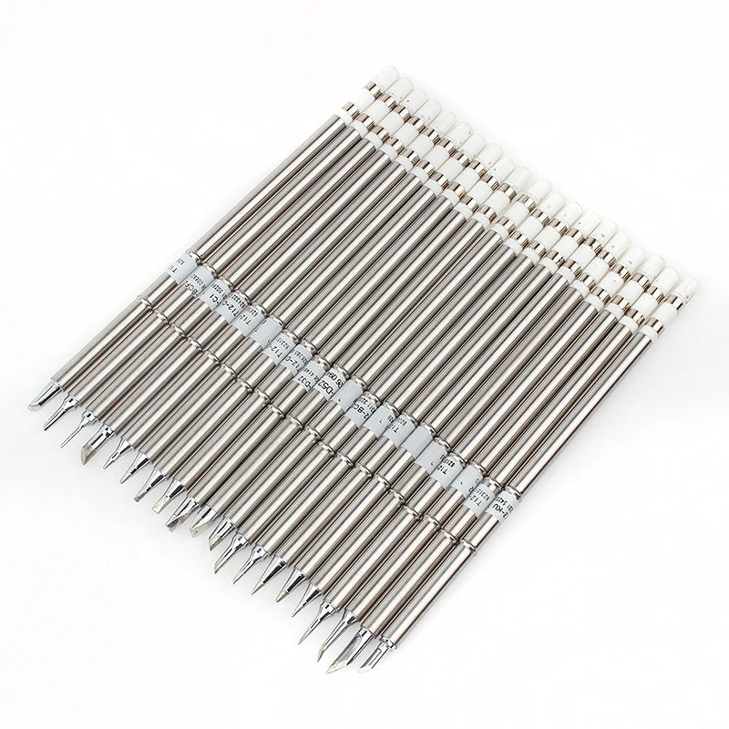 T12 Electric Soldering Iron Tips T12-K B2 BC2 ILS JL02 D24 KF for Hakko Fx951 DIY Soldering Station Kits T12 Soldering Solder Ir