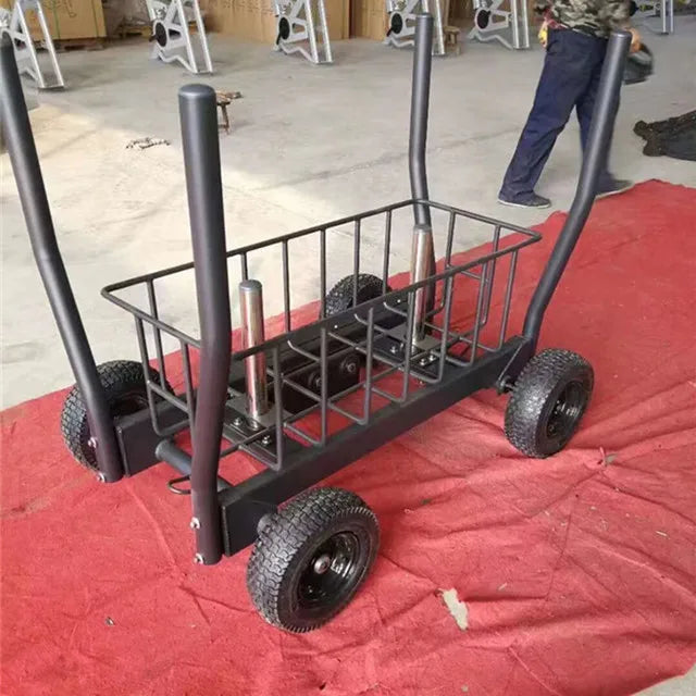 Steel Gym Equipment Tank Sled Exercise Push Pull Workout Car Training Fitness Bodybuilding Functional Trainer