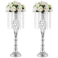 Wedding Centerpieces for Tables Tall Metal Flower Display Vases Stand