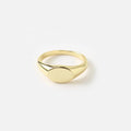 Fashion Jewelry 925 Sterling Silver Engrave Personalized Oval Signet Ring