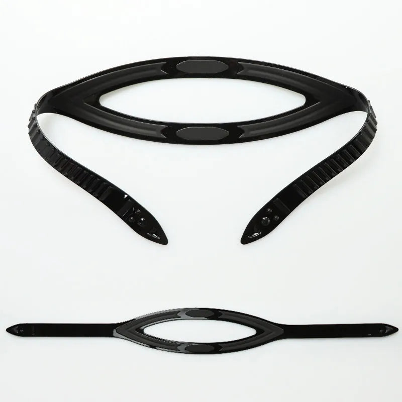 China Type SS-08 Fashionable Colors Comfortable Soft Silicone Scuba Diving Freediving Adjustable Size Adult Diving Mask Strap