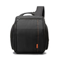 Best Cool Stylish Fashion Small Black Designer Dslr Crossbody Waxed Canvas Camera Sling Shoulder Bag for Travel