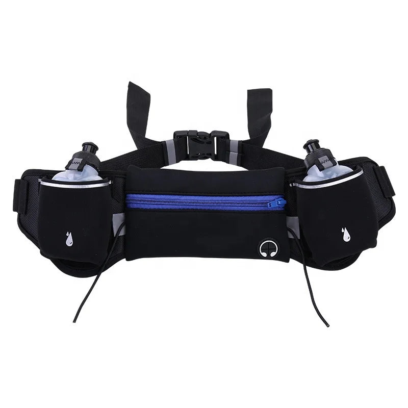 Factory Direct Outdoor Sports Waist Bag Close-fitting Waterproof Anti-Theft Wallet Zipper Closure for Running Phone Bottle Purse MegaBDM