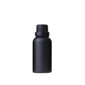 Wholesale Skincare Cosmetic Packaging 30ml 1oz Screw Cap Matte Black Glass Essential Oil Bottle