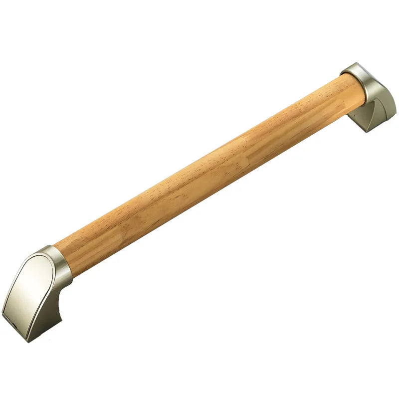 Manufacturer Bathroom Safety Wood Grab Bars Wall Mounted Safety Handrail Toilet Grab Rails for Disable and Elderly People