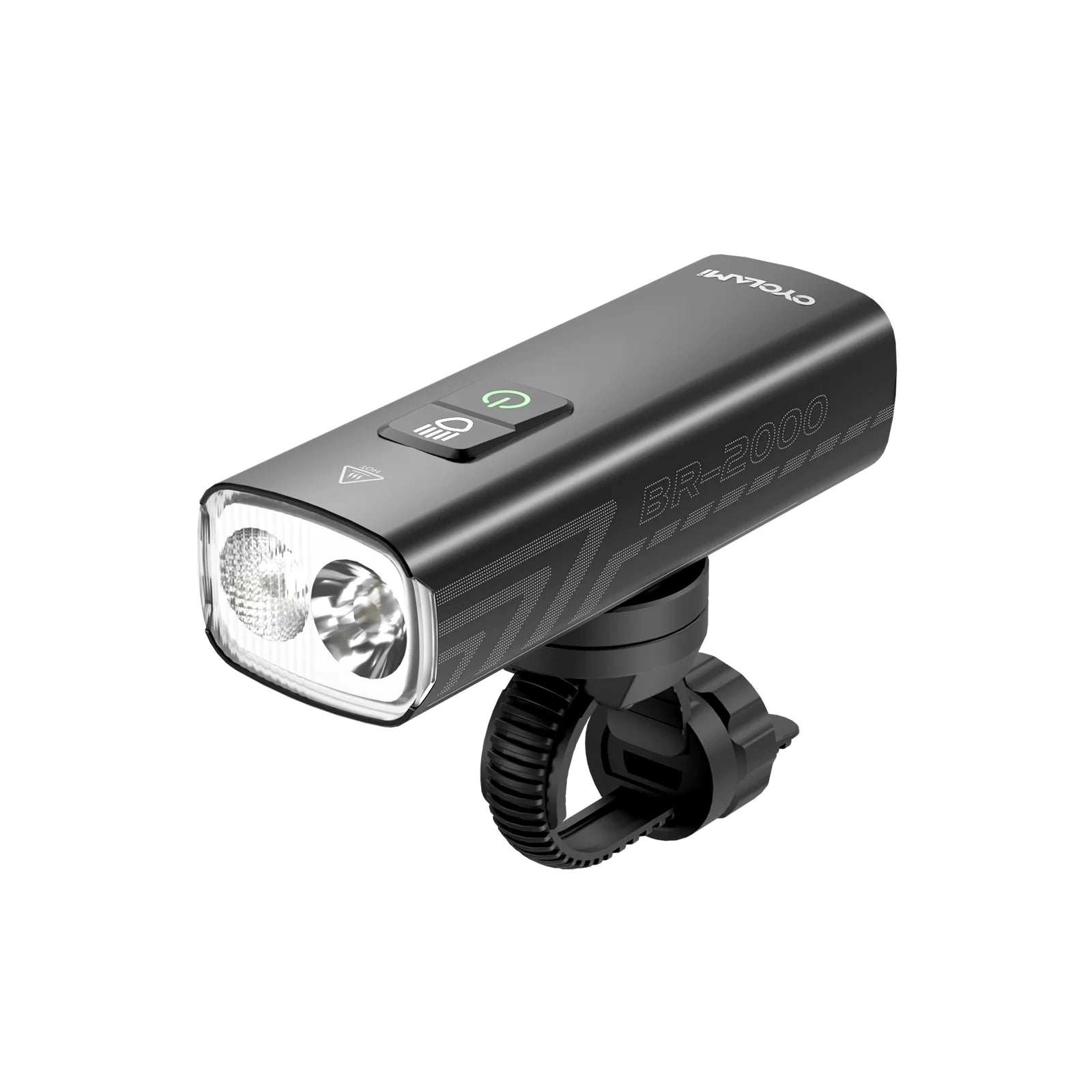 CYCLAMI High Brightness Bicycle Light 2000 Lumen Multi-Function Cycling Front Light Rechargeable Road MTB Bicycle Front Light