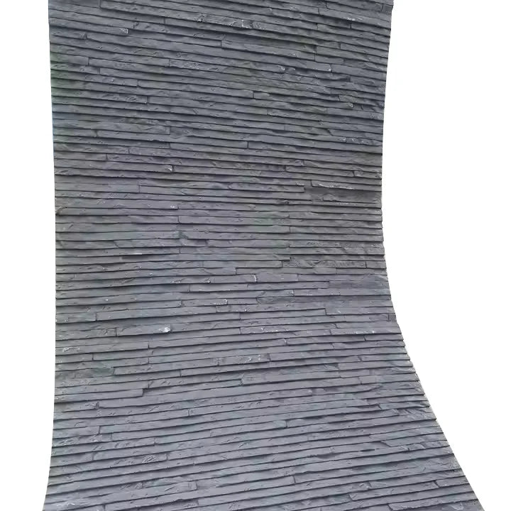 Modern Design Flexible Wave Stone Veneer Panel Soft Looking MCM Outdoor Cladding for Exterior Mall Facade Wall for Hotels