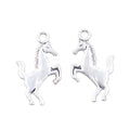 Charms Gallop Horse Steed 35x21mm Tibetan Silver Color Pendants Antique Jewelry Making DIY Handmade Craft