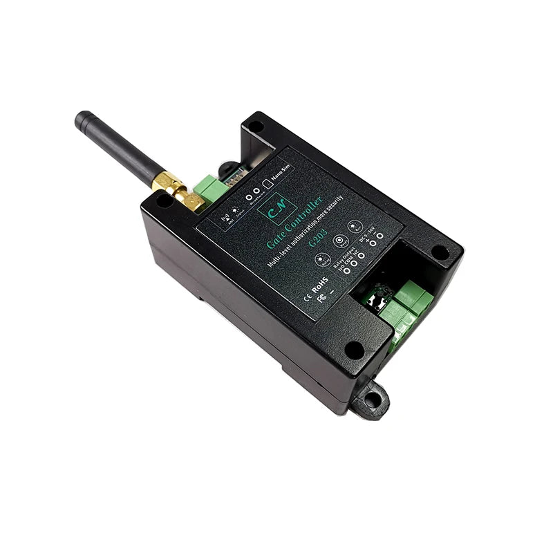 2G Gsm SMS Cellular Relay Switch Remote Controller Free Call Gate Door Lock Opener for Civil and Commercial Use