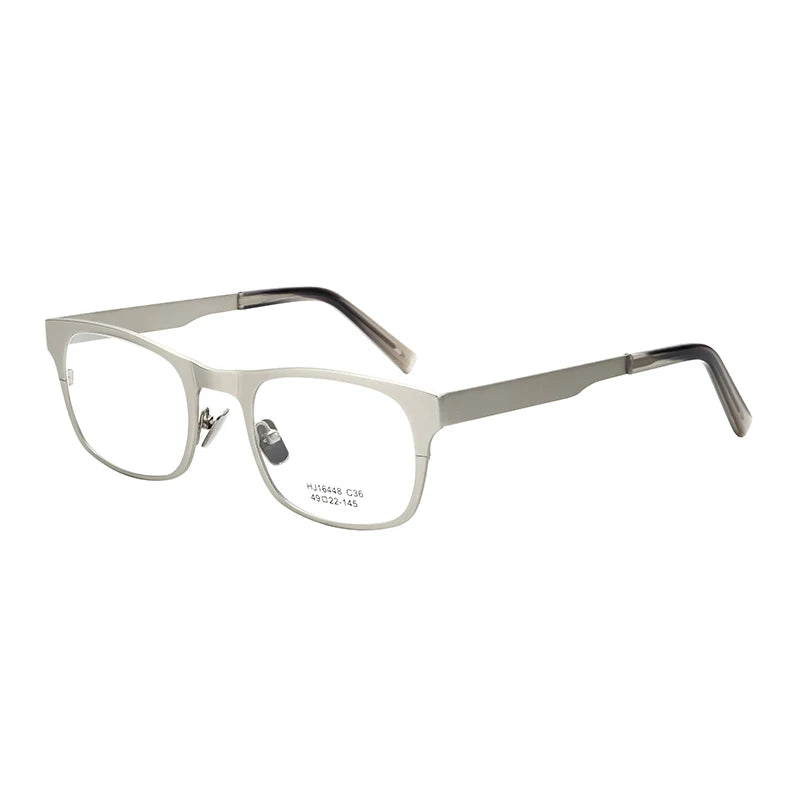 Anti-blue Metal Eyewear New Optical Eyeglass Frames Mens Pure Color Glasses Frames