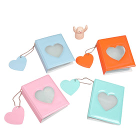 3 in 32 Pockets Mini Photo Album Keychain Kpop Photocard Holder Book Kpop Photo Card Binder Book Mini Scrapbook Key Chain Album