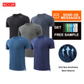 Compression Shirts Men Fitness Wear O-Neck Breathable Quick Dry Custom Logo T Shirt Sportswear T Shirt for Men