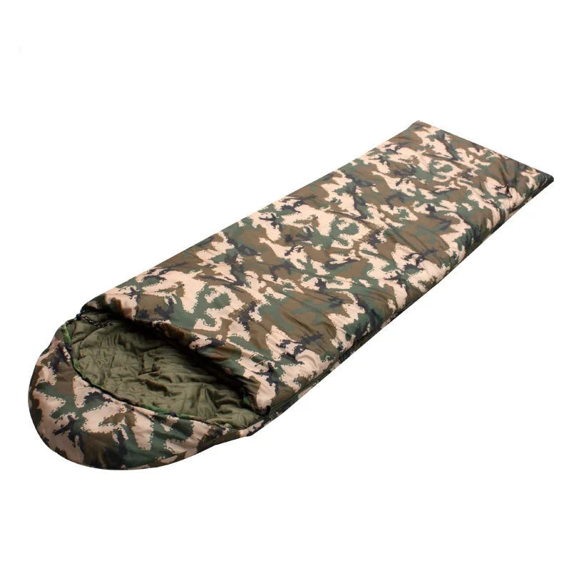 Mummy Envelope Style -40 Emergency Camping Sleeping Bag Ultralight Duck Down Filled for Very Cold Weather All-Season Use