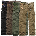 New Fall Men Cargo Pants Camouflage Trousers Pants for Men 4 Colors Pocket Tooling Pants for Men