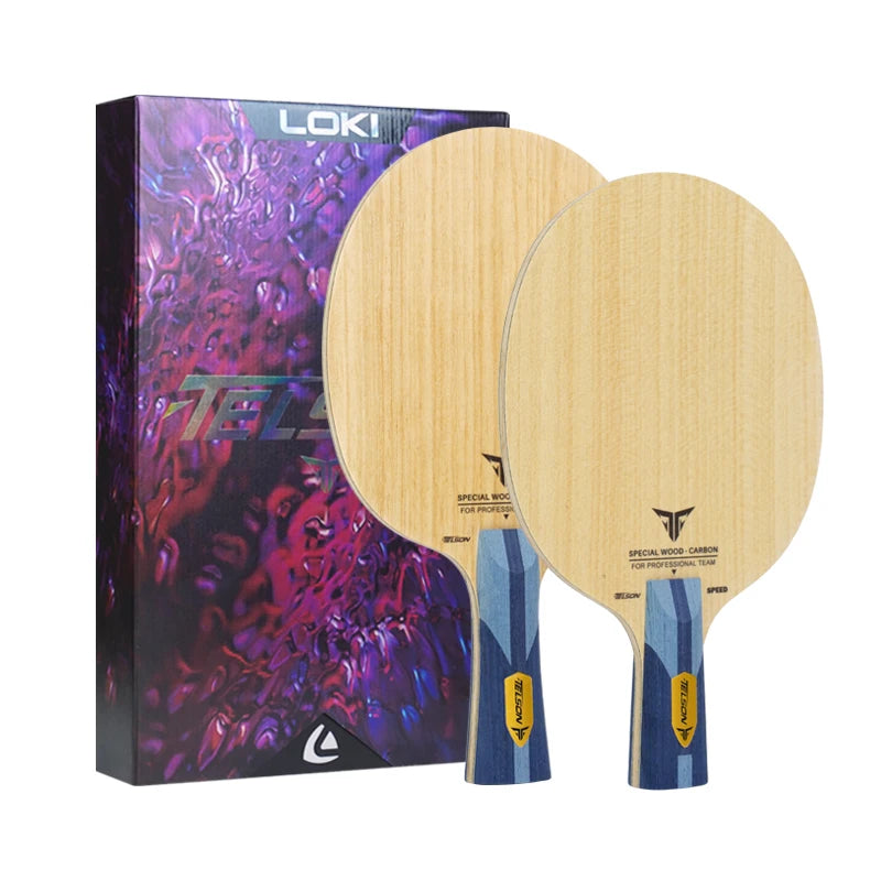 Ping Pong Source Factory Telson Speed Ping Pong Blade Wholesale 7 Layer Carbon Oem Table Tennis Blade