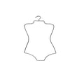 Customized Simple Children's Bikini Rack Men's Swimming Trunks Swimming Rack Swimsuit Display
