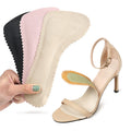 Summer Comfort Breathable Shock Absorption Self Adhesive 3/4 Latex Foam PU Half Insole Pad for Sandal