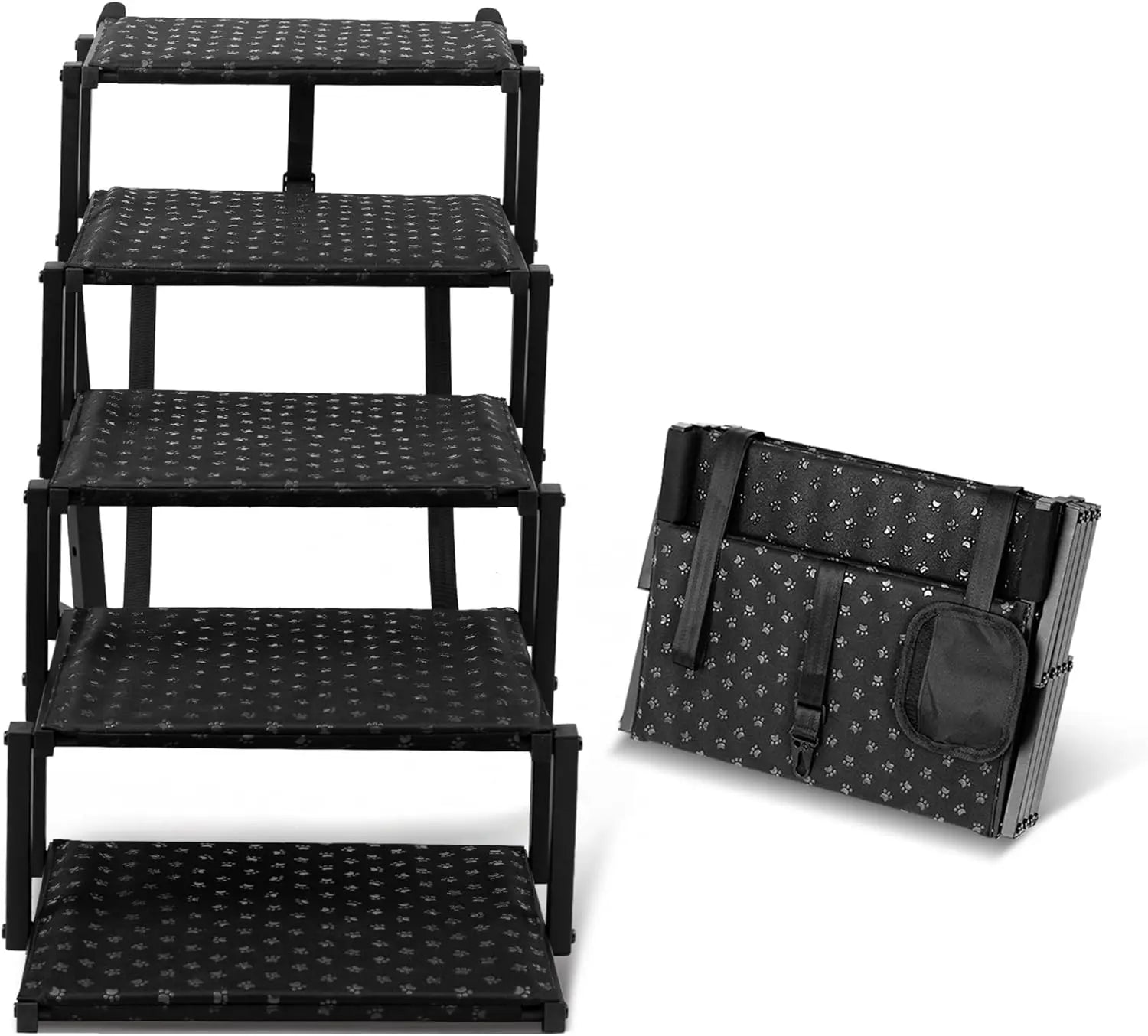 Portable Foldable Dog Stairs for Cars SUV Truck Non-Slip Dog Ramps for Large Dogs Sports & Entertainment Product