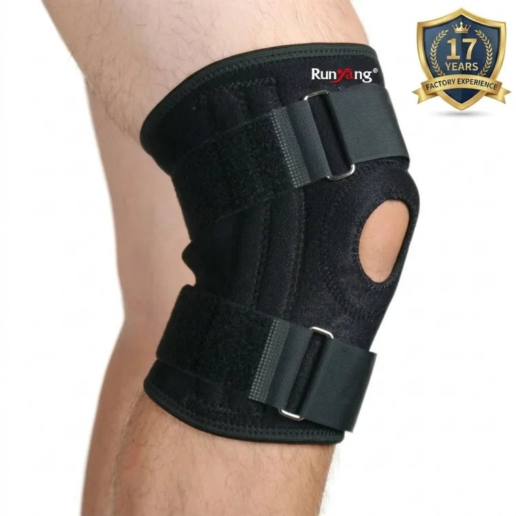 High Quality Sports and Training Hinged Knee Brace Neoprene Knee Support Volleyball Knee Pads