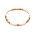 Go2boho Handcrafted Jewelry Bracelet Enamel Tile Beads Beach Bracelet