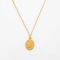 Joolim Jewelry 18K Gold Plated Moon Star Pendant Necklace Stainless Steel Jewelry Wholesale