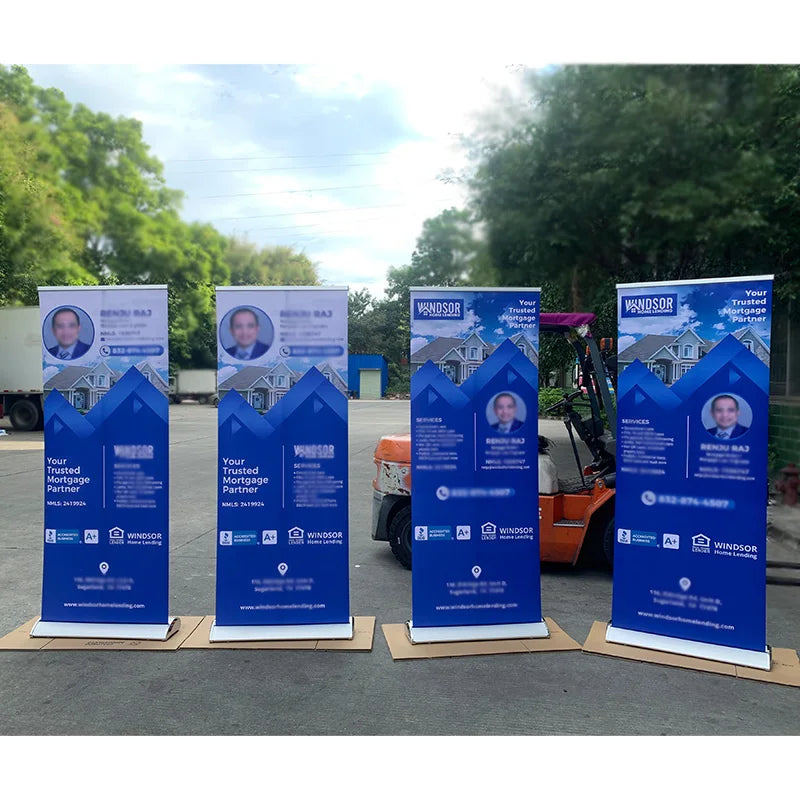 Economical Roll up Display Rollup Advertising Banner Stand