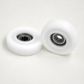 Abalone Wheel Nylon Pulley Guide Roller Wheel BS60845-14 Sliding Door Bottom Roller Iron Gate Wheel 8x45x14mm