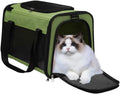 Pet Travel Bag With Mesh Windows and Fleece Padding Collapsible Dog Carrying