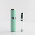 Custom 5ml Leather Perfume Refill Spray Bottles 10ml clear Slim Round Bottom Filled Mother's Gifts Roll on Roller Bottle