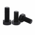 Black Nylon Screw External Hex Screw Plastic Insulated Hex Head Screw Bolt M3M4M5M6M8-M12
