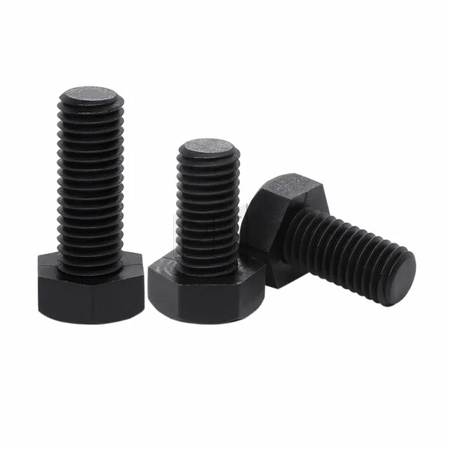 Black Nylon Screw External Hex Screw Plastic Insulated Hex Head Screw Bolt M3M4M5M6M8-M12