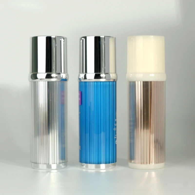 Ready to Ship Luxury Cosmetic Bottle Series 30ml 50ml 100ml 120ml Plastic Lotion Bottles in Stock
