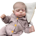 New Model 18inch 49cm Reborn Silicone Baby Doll Soft Body  Doll Christmas Gifts Dolls for Girl Boy Kids Toys