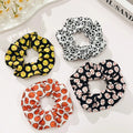 Wholesale Sports Style Hair Scrunchies Basketball Football Print Hair Band for Women Elastic Hair Bands for Girls