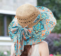 2026 Wholesale Fashion Women Girl Foldable Floppy Hat Wide Large Brim Summer Chiffon Beach Hats Straw Sun Hat for Ladies